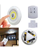 Set 3 Luz Led Portátil Control Remoto Timer Dimer - Miniatura 2