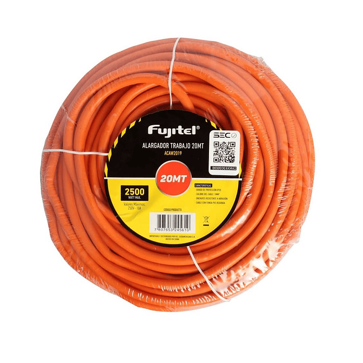 Alargador Extension Electrica 20 mts Fujitel 1
