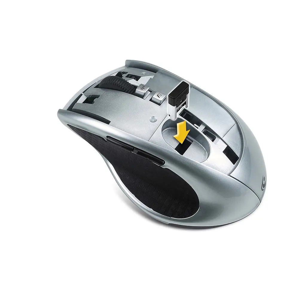 Mouse inalambrico Genius DX-Eco Sin Batería Blue Eye 5