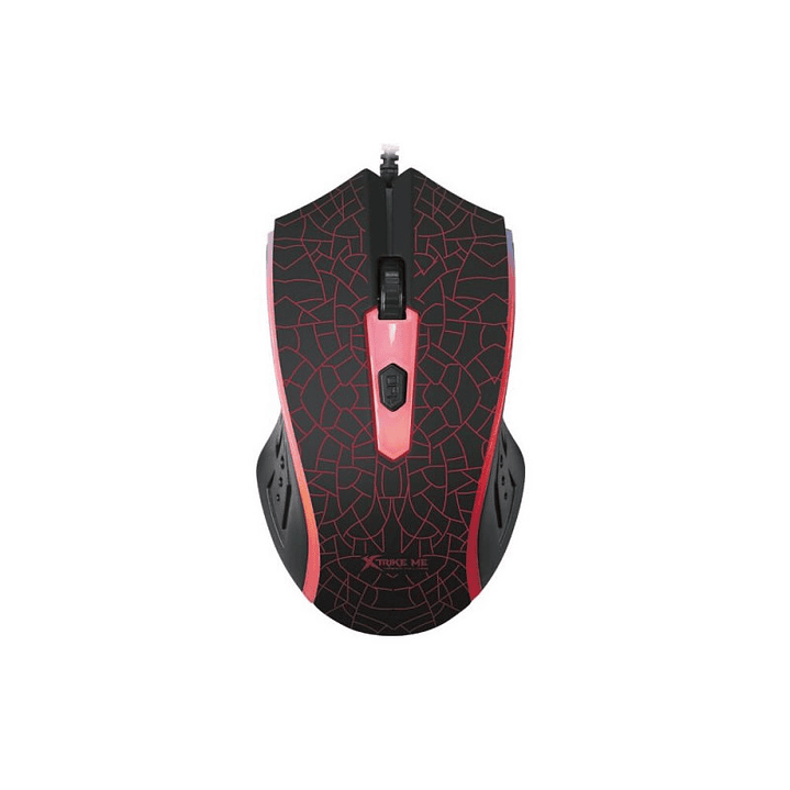 Mouse Gamer Xtrike Me Retroiluminado 1200dpi 2