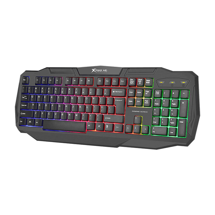 Teclado Gamer Retroiluminado xtrike Me KB-302 Ingles 1