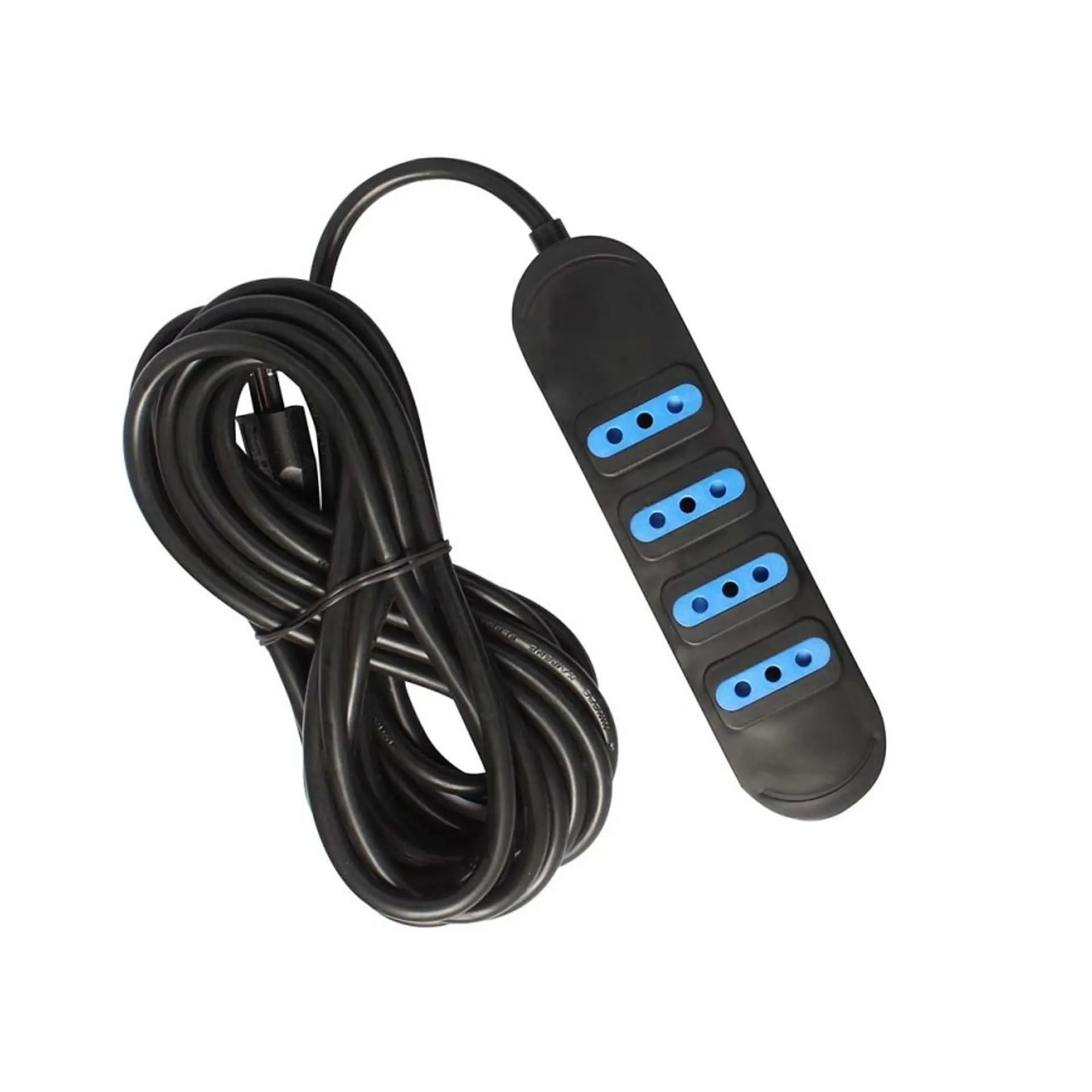 Alargador Electrico 5 Mts 4 Boca Negro Fujitel 1