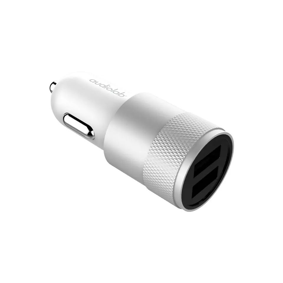 Cargador Auto USB Doble 2.1A Encendedor Audiolab 1