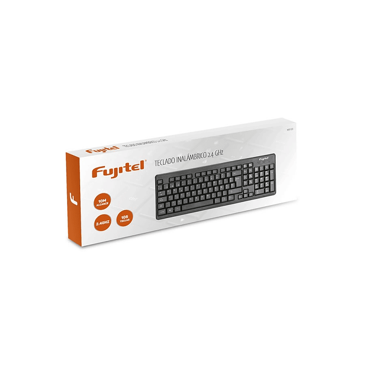 Teclado Inalambrico Fujitel 105 Teclas 2