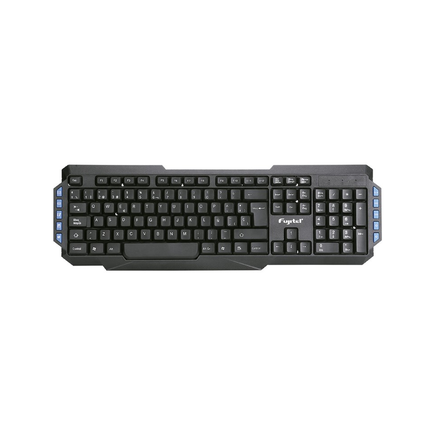 Teclado Inalambrico Fujitel 105+10 Teclas 1