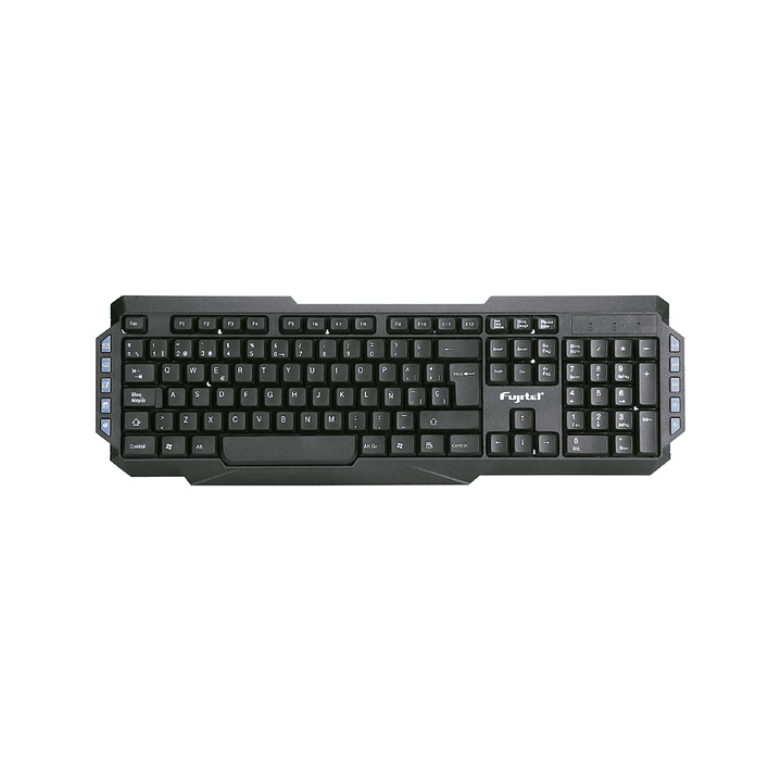 Teclado Inalambrico Fujitel 105+10 Teclas 1
