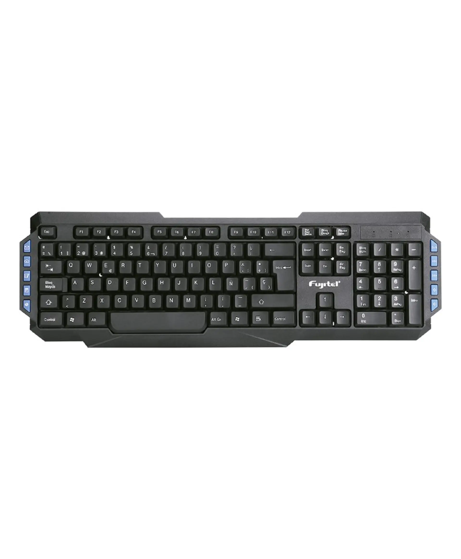 Teclado Inalambrico Fujitel 105+10 Teclas 1