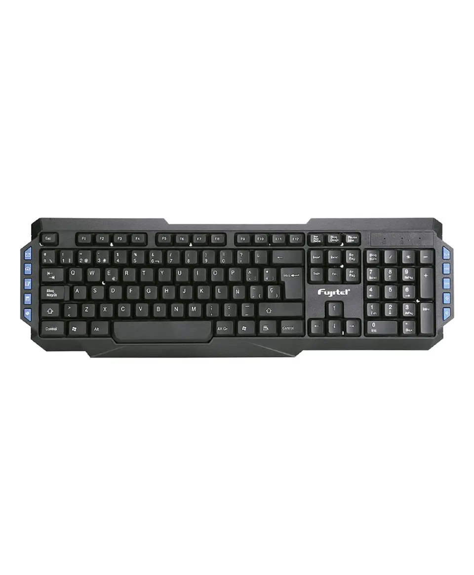 Teclado Inalambrico Fujitel 105+10 Teclas 1