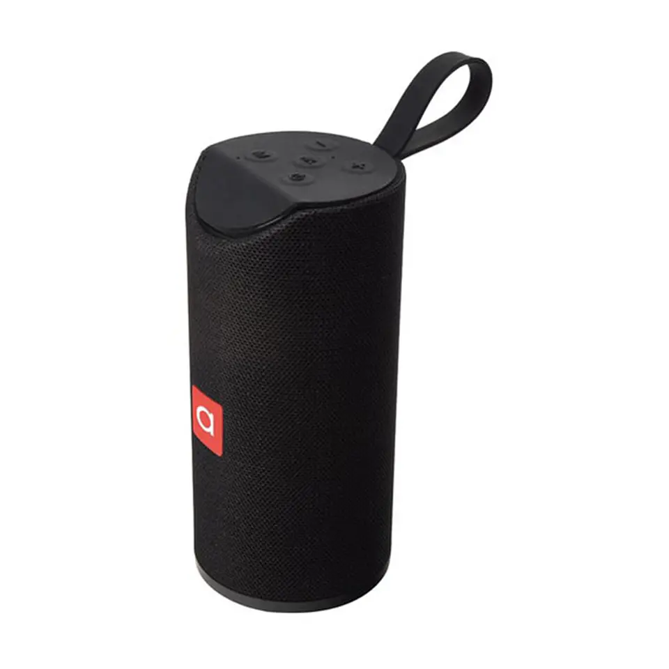 Parlante Audiolab Bluetooth Cilindrico Negro 1