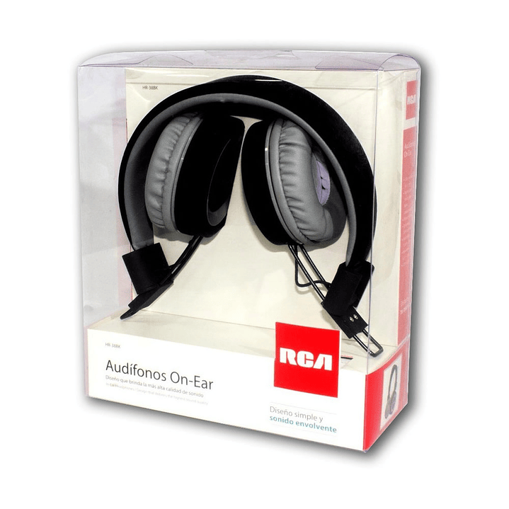 Audífonos On-ear Rca Hr-38bk 1