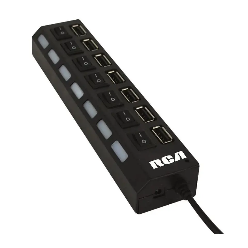 Hub Usb Energizado RCA 7 Puertos 1