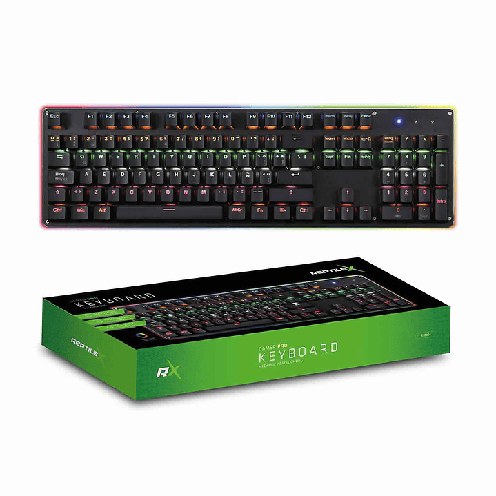 Teclado Gamer Pro Mecanico Reptilex 4 3