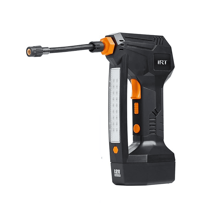 Compresor Aire Inflador Portatil Recargable 12v Irt 1