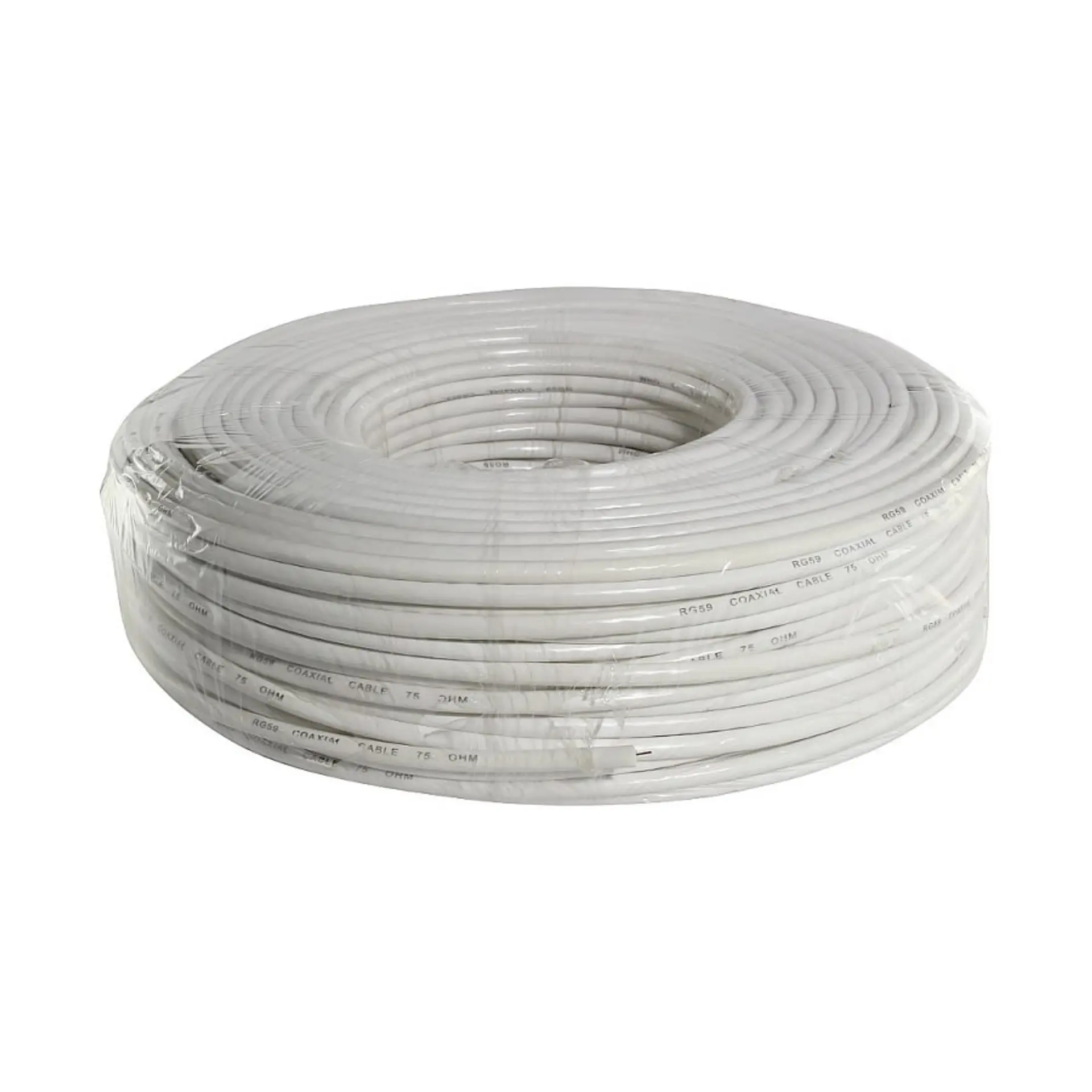 Rollo Cable Coaxial 100Mts RG59 CCTV 1