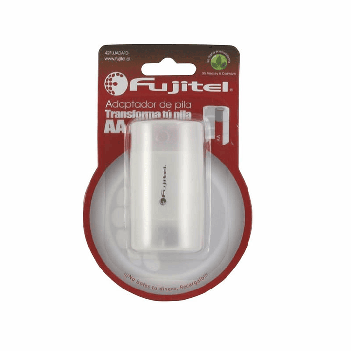 Adaptador de Pilas AA a D Fujitel 1