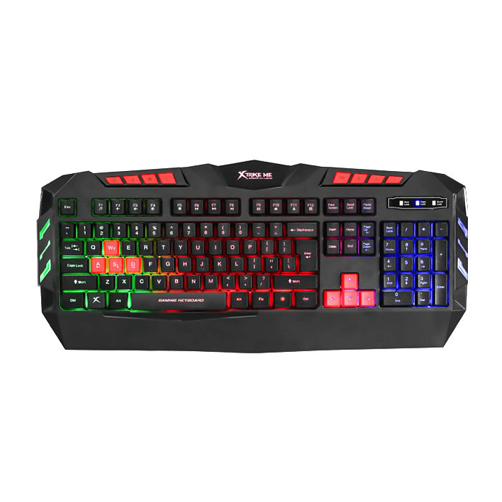 Kit Gamer Teclado y Mouse Xtrike Me MK-803KIT Ingles 2