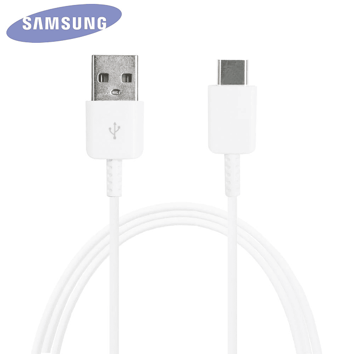 Cable Usb Tipo C Blanco Original Samsung 1.2m 1