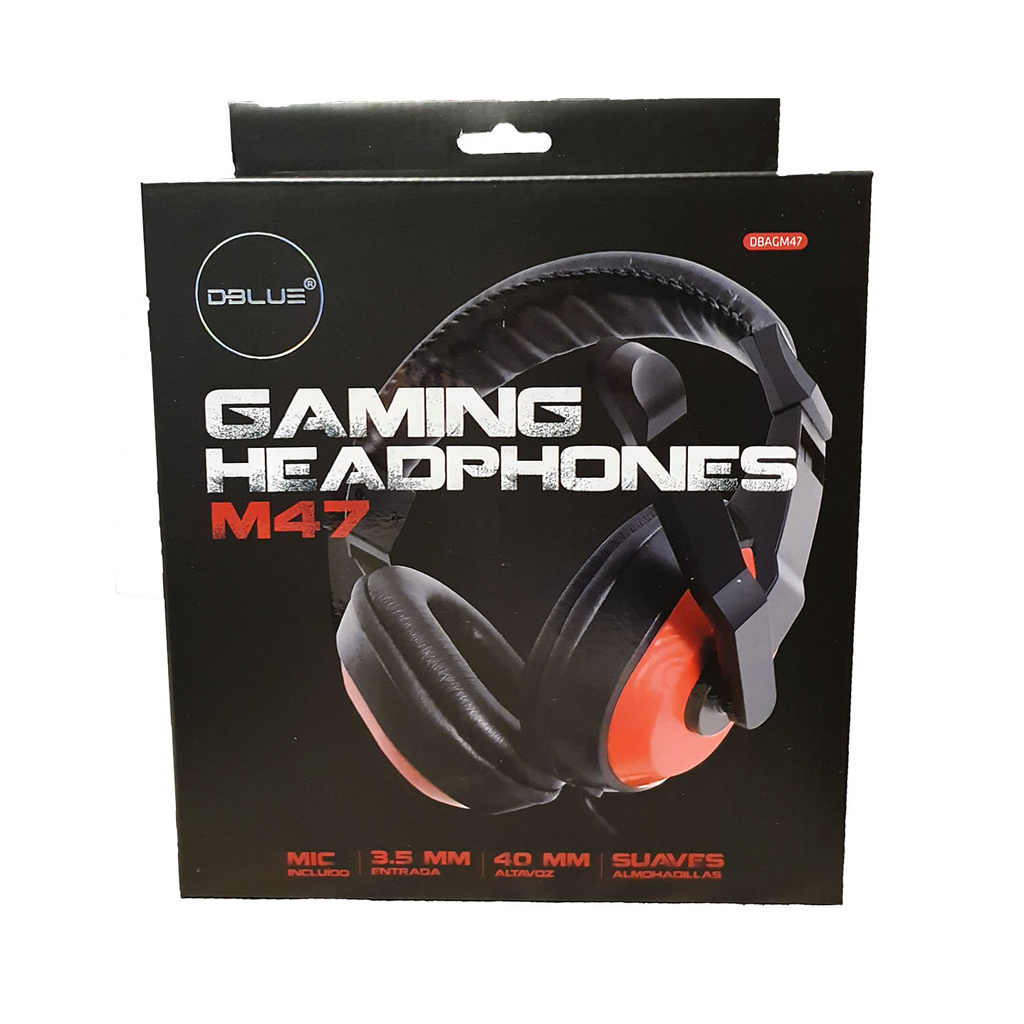 Audifono Gamer Microfono DBLUE 47R Rojo 1