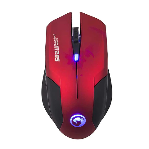 Mouse Gamer Scorpion M205 Rojo 2400dpi