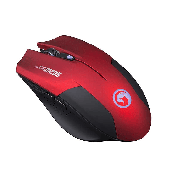 Mouse Gamer Scorpion M205 Rojo 2400dpi 3