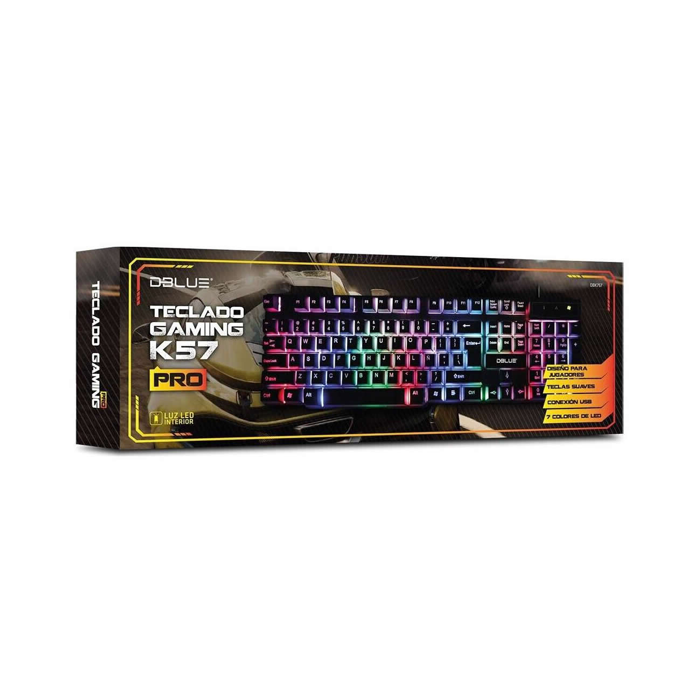 Teclado Gamer Retroiluminado Dblue K57 4