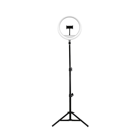 Aro De Luz Led 26cm Con Tripode Fujitel