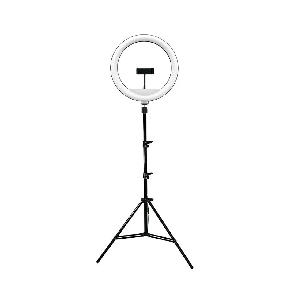 Aro De Luz Led 26cm Con Tripode Fujitel 3