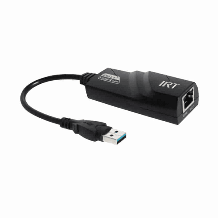 Adaptador USB 3.0 Ethernet Rj45 Gigabit IRT 1