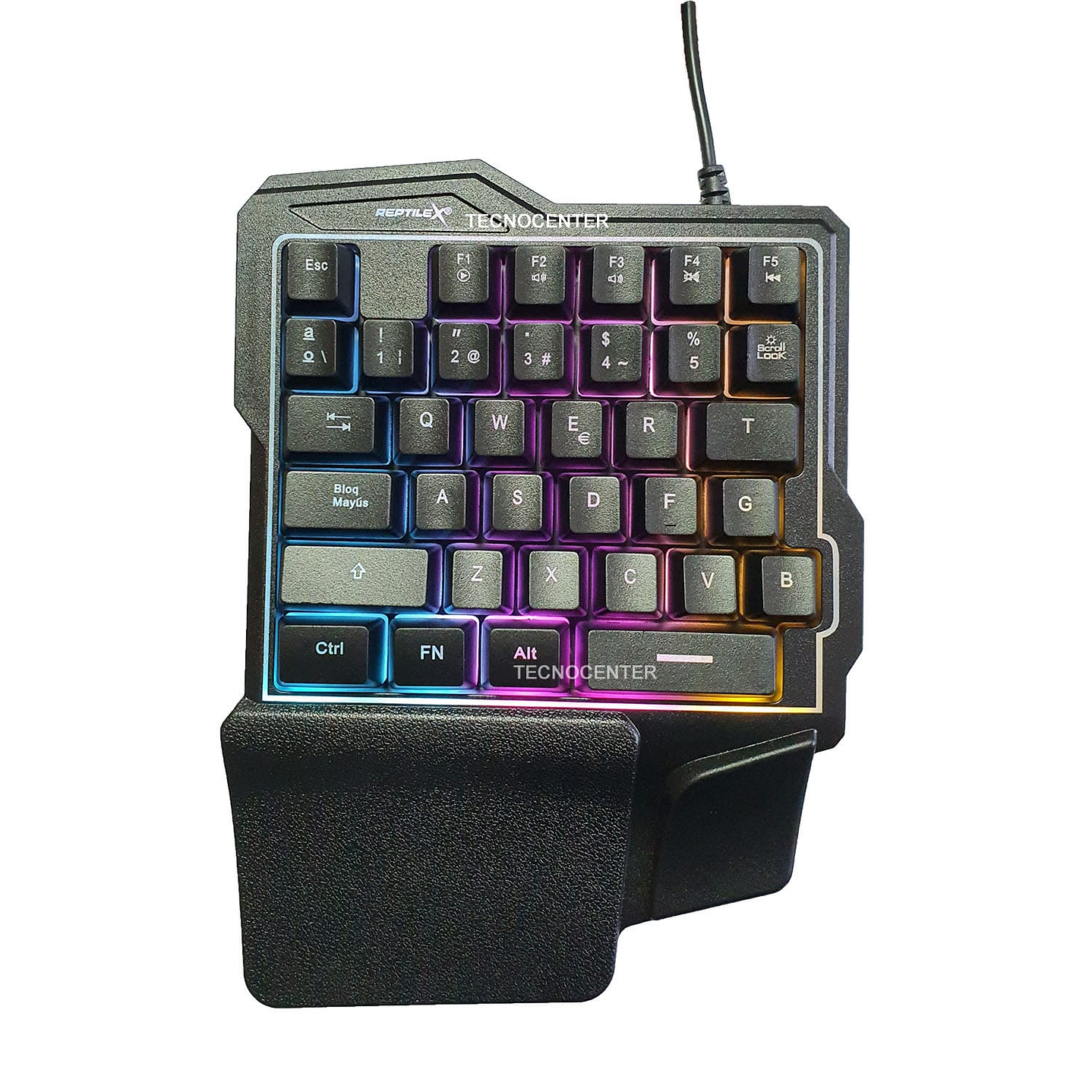 Teclado Gamer una Mano Reptilex 024 35 Teclas 1