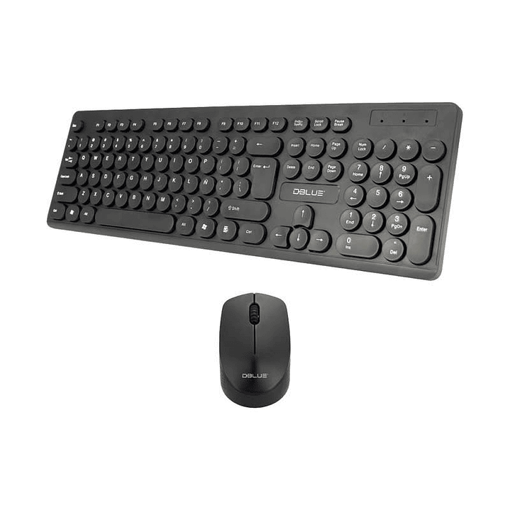 Kit Combo Teclado y Mouse Inalámbricos Dblue 1