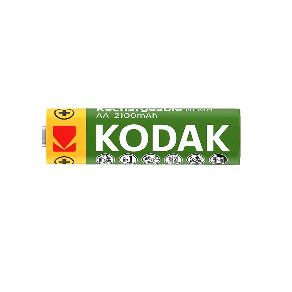 Pack 4 Pilas Recargables AA kodak 2100mha 2