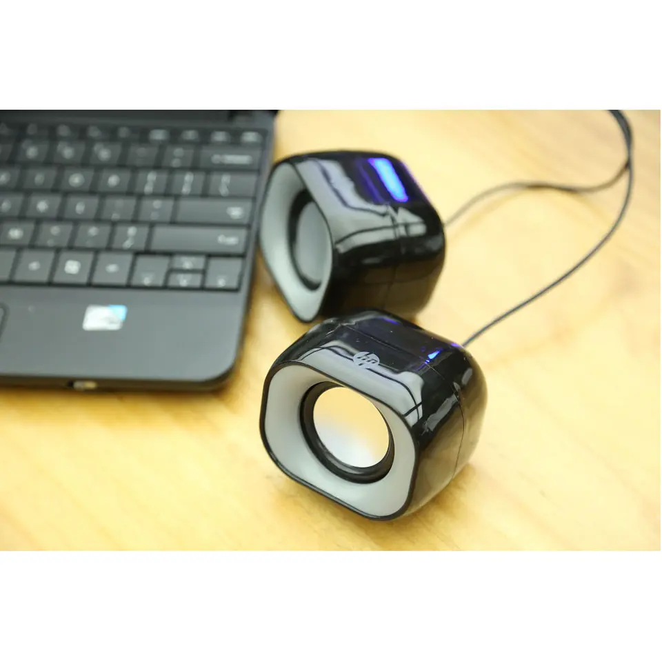 Parlante Multimedia HP Para Pc Notebook Usb3.5mm 2