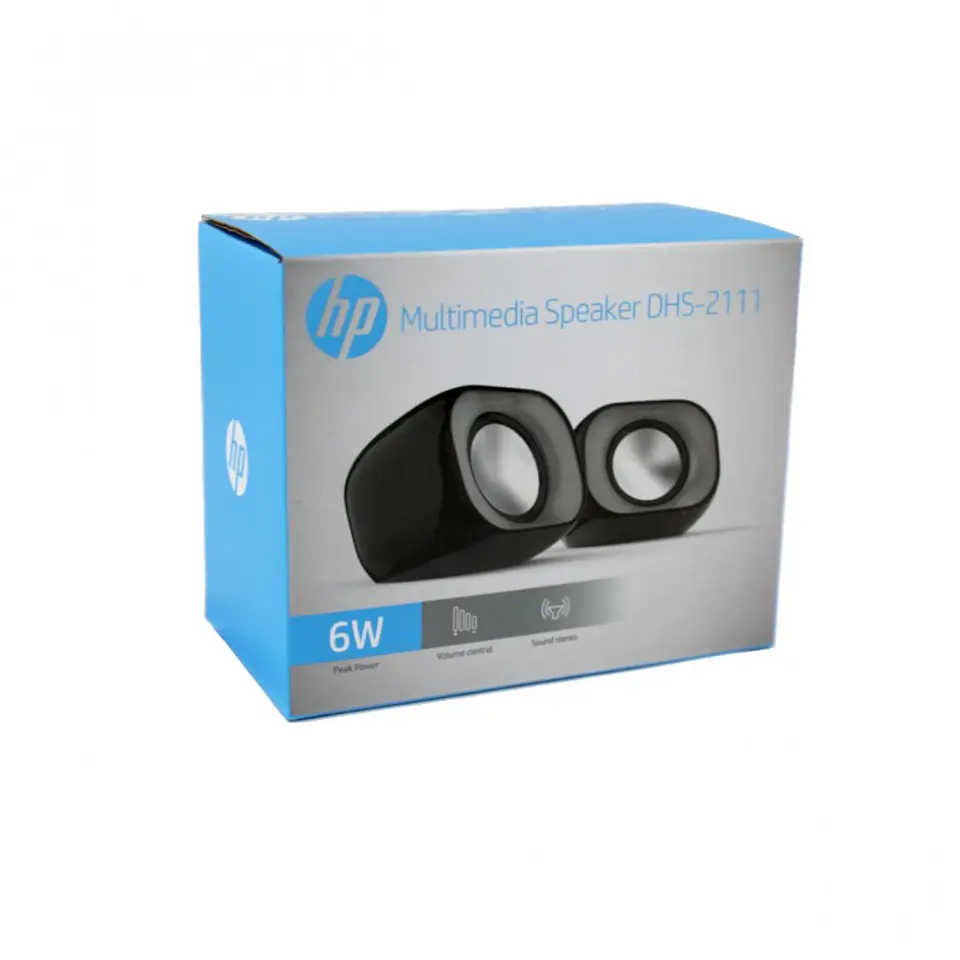 Parlante Multimedia HP Para Pc Notebook Usb3.5mm 3
