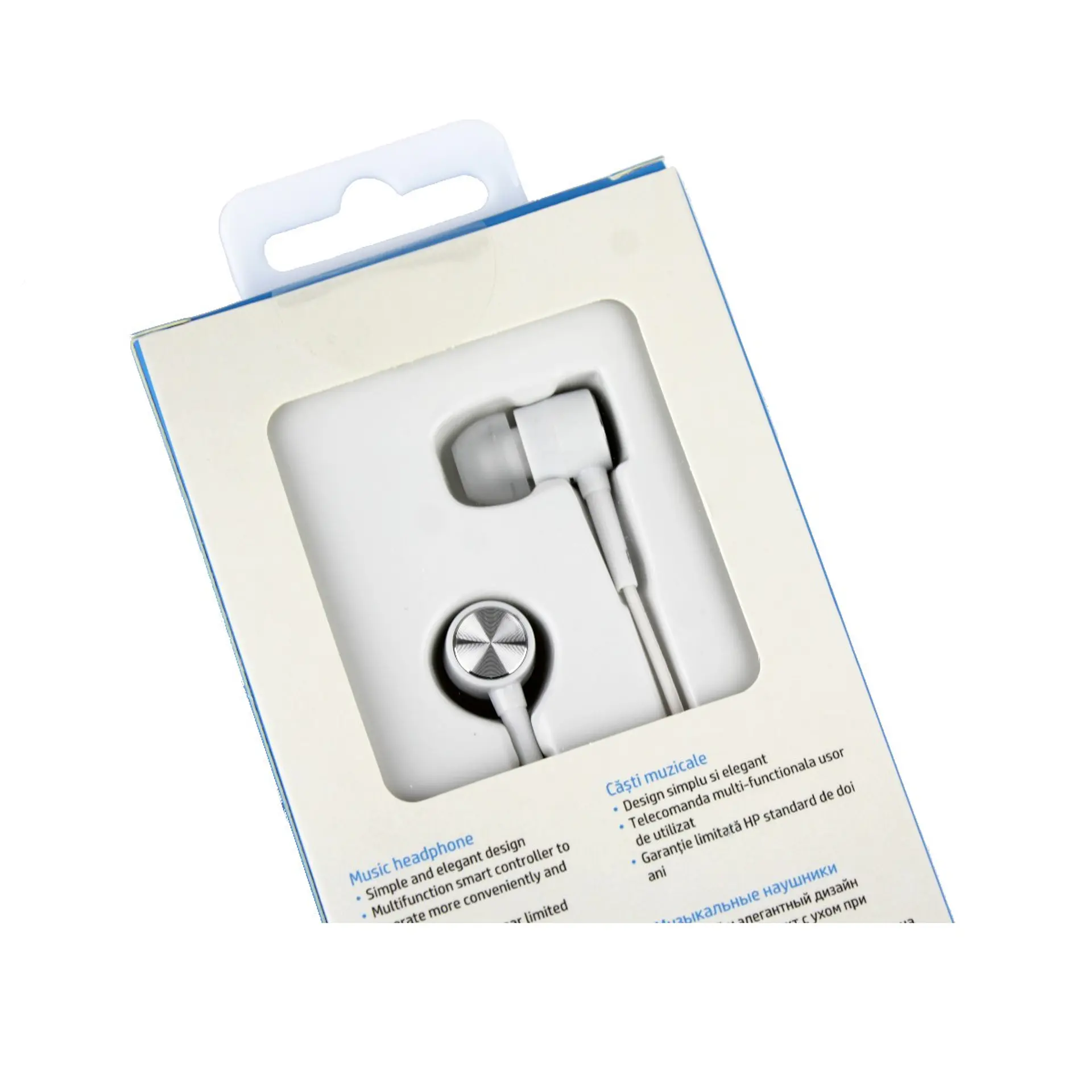Audifonos Manos Libres Hp In Ear Blanco Dhh-1111 4