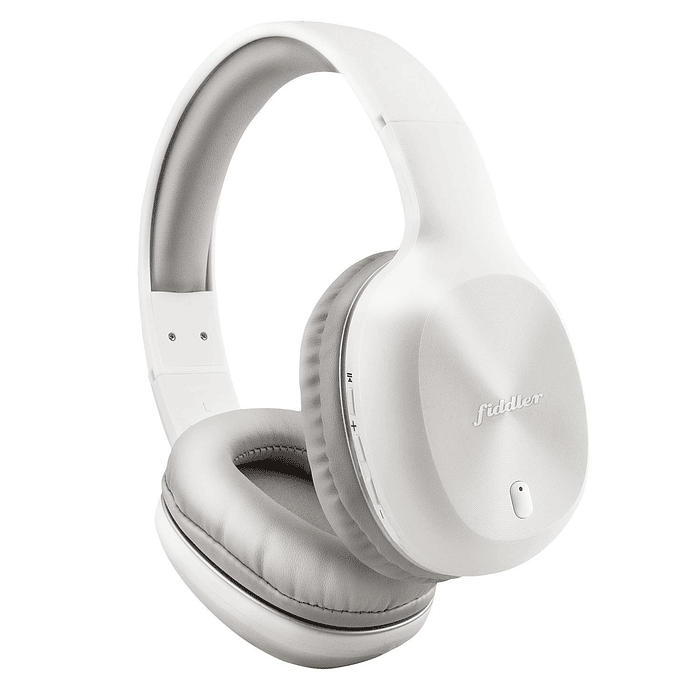Audífonos Bluetooth Over Ear Fiddler Blanco 1