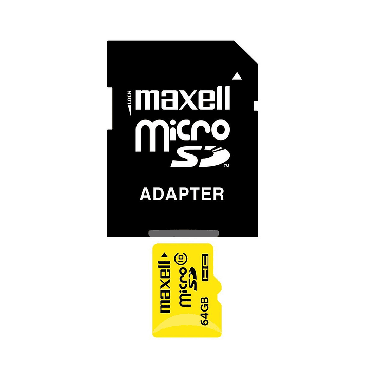 Tarjeta Memoria Micro SD XC 64GB Maxell 2