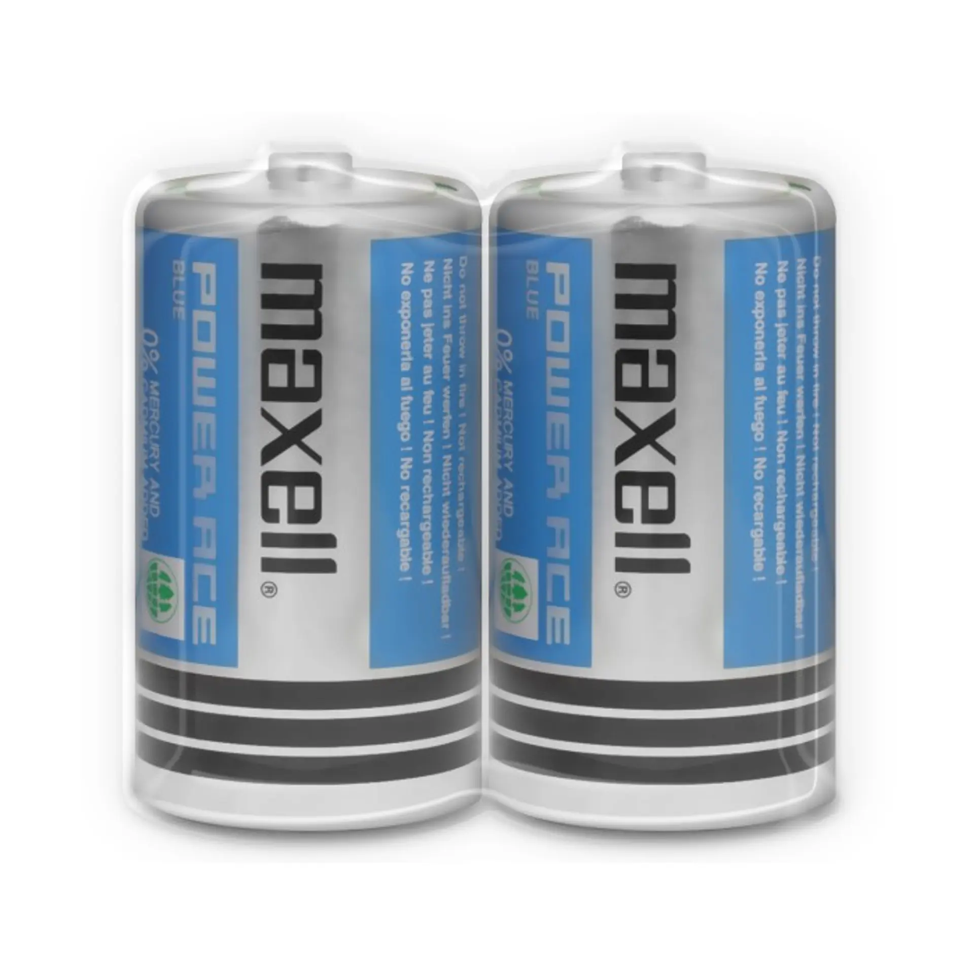 Pack 2 Pilas D Maxell Manganeso Super Power 1