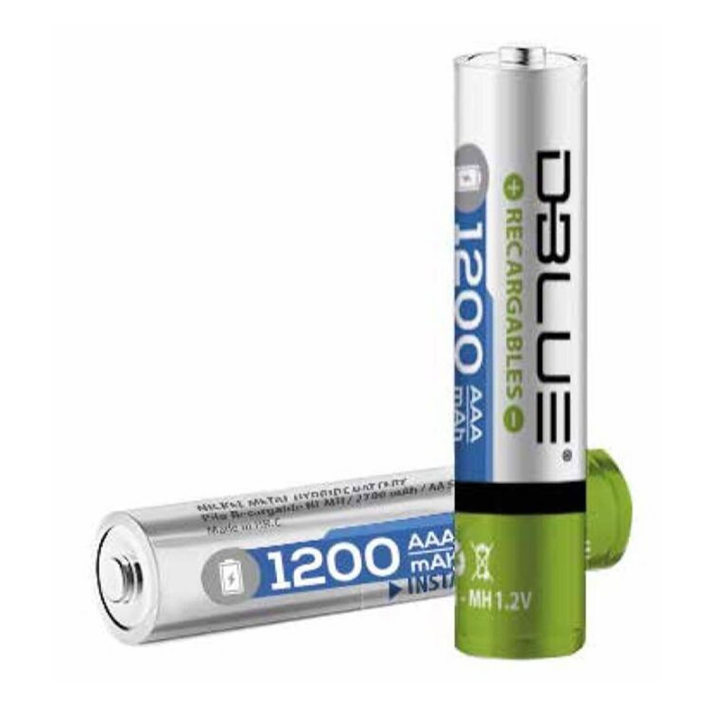 Pack 5 Pilas Recargables AAA Dblue 1200mha 2