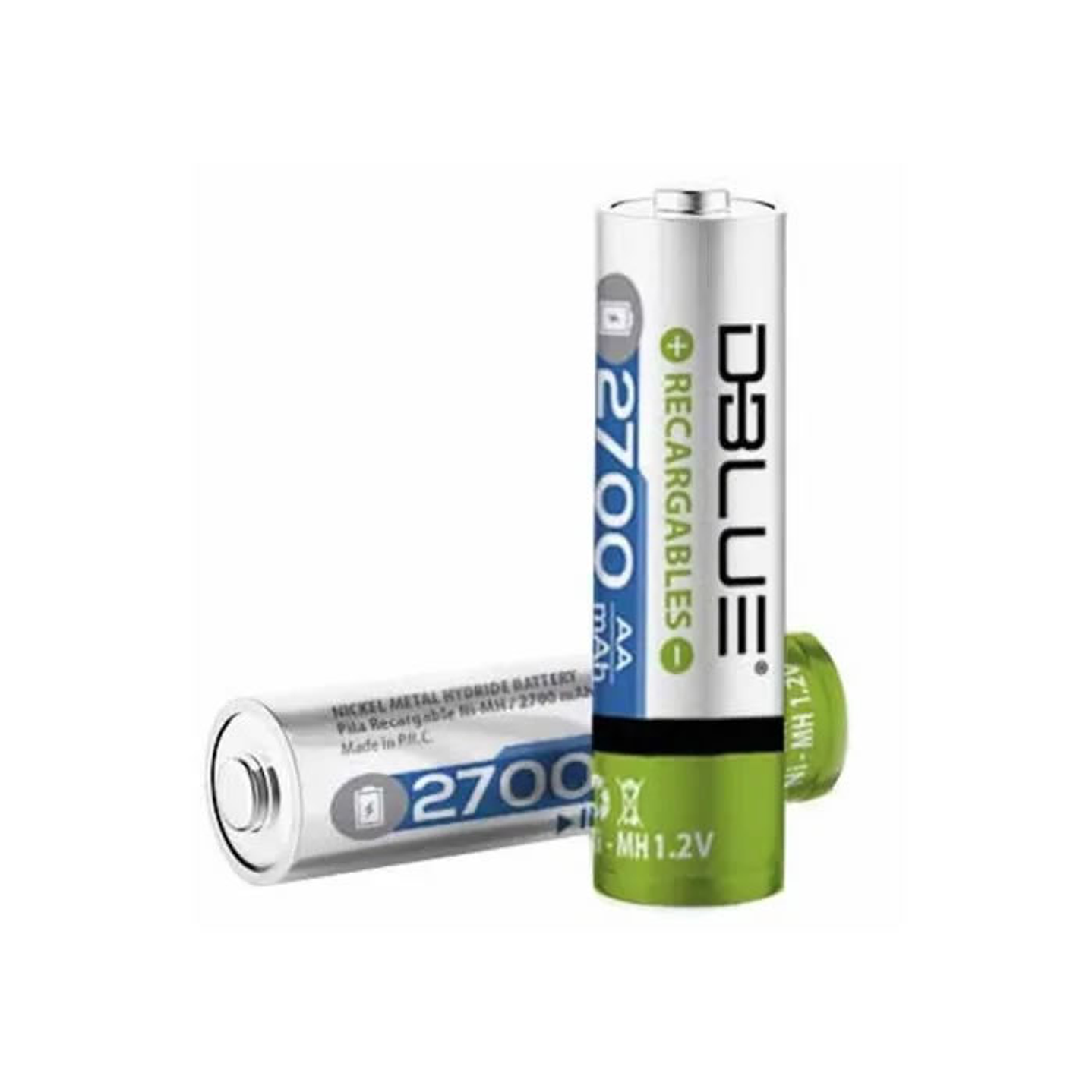 Pack 5 Pilas Recargables AA Dblue 2700mha 2