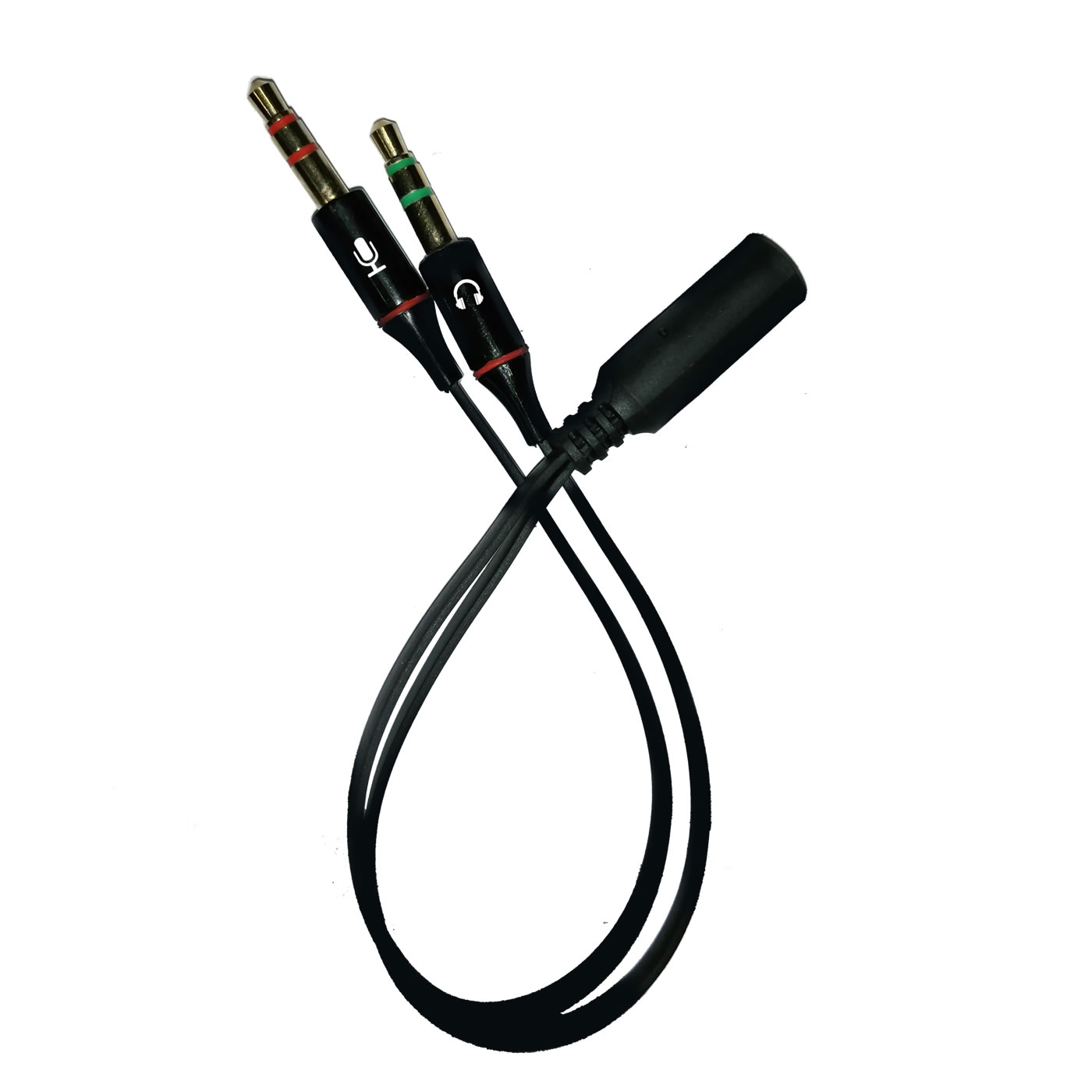 Cable Adaptador 1 Hembra 2 Macho 3.5 Honk