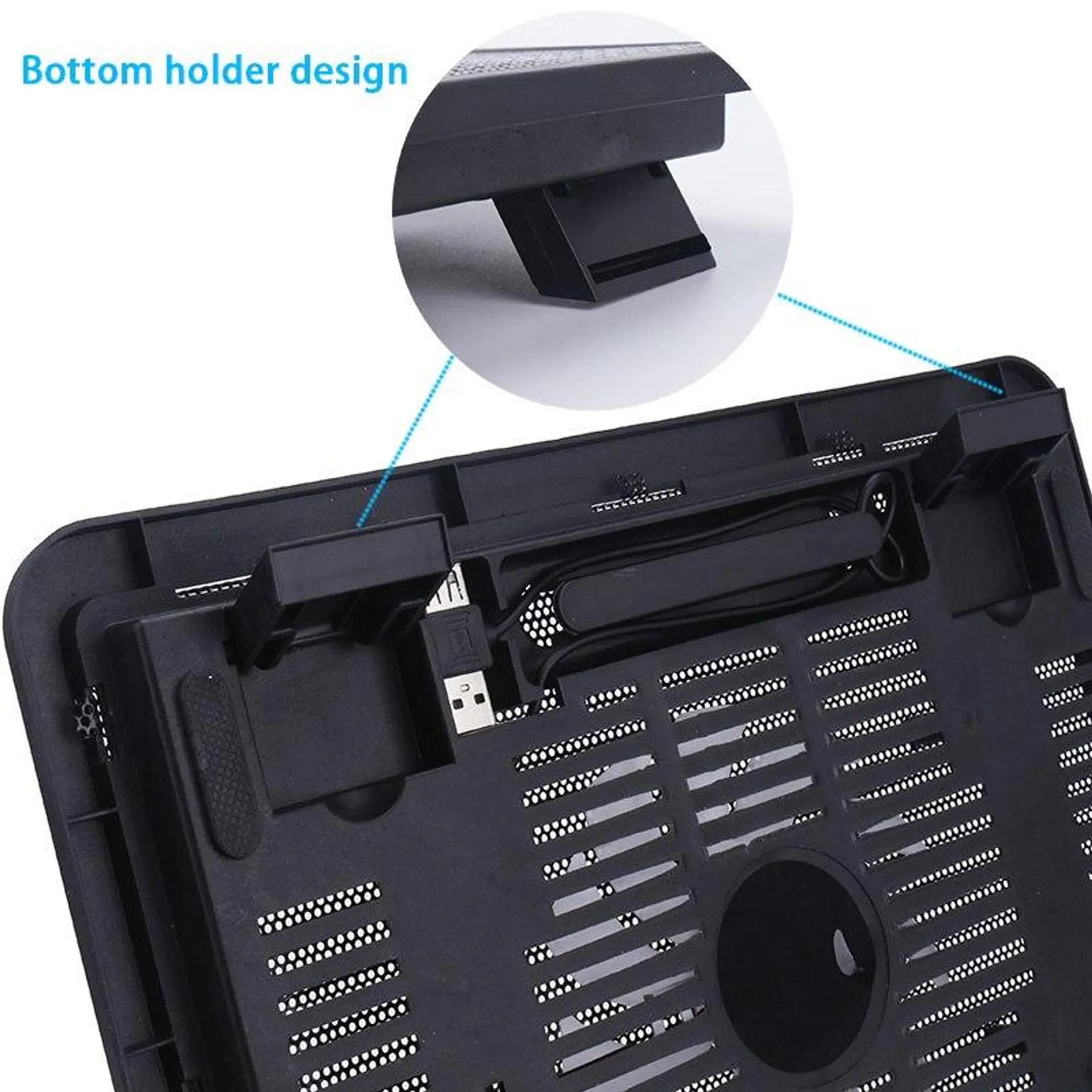 Base Ventilador Para Notebook Usb Enfriador Dblue 3