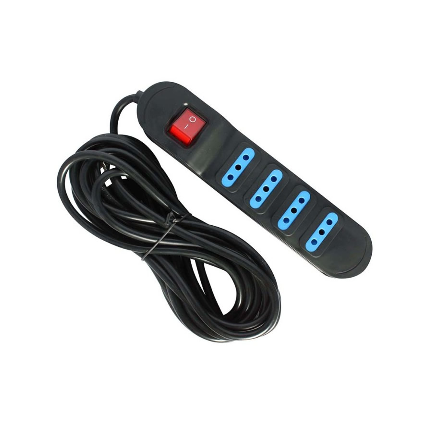 Alargador Electrico 3 Mts 4 Pos Negro Switch 1
