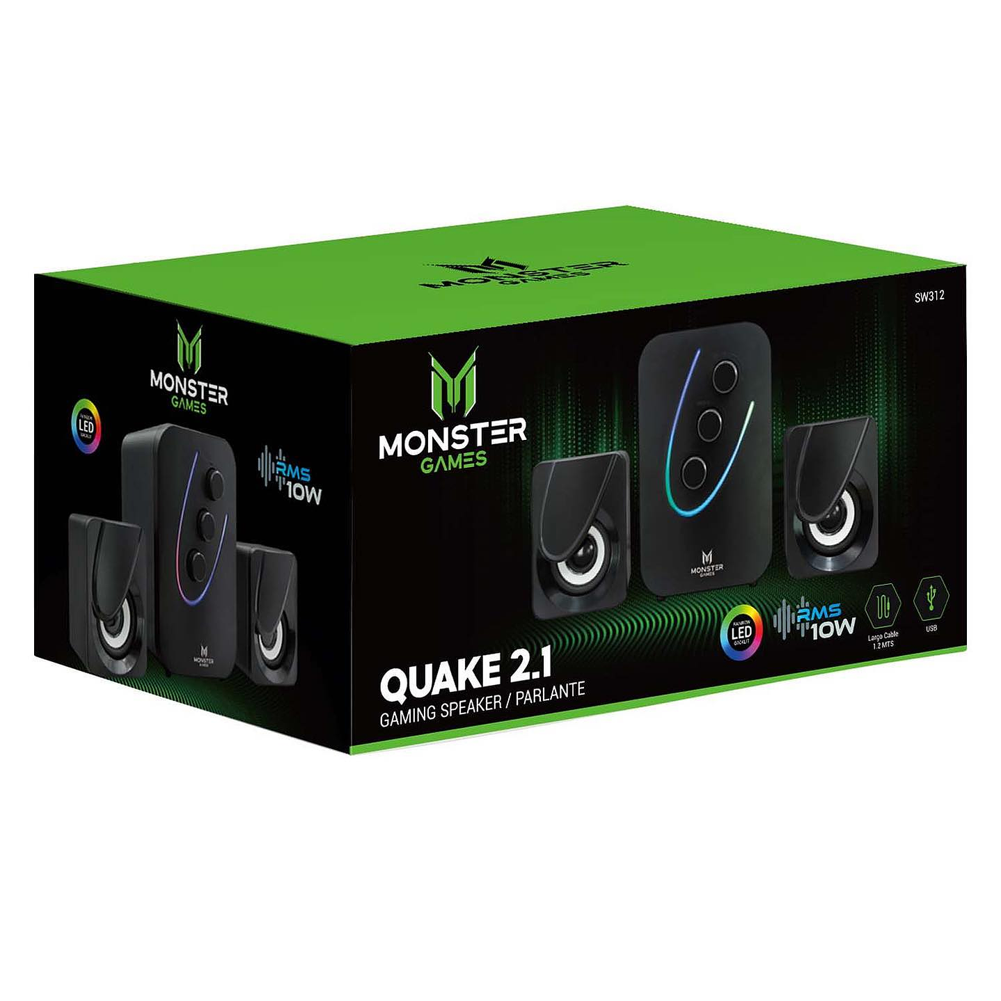 Subwoofer Monster Games Quake 2.1 4