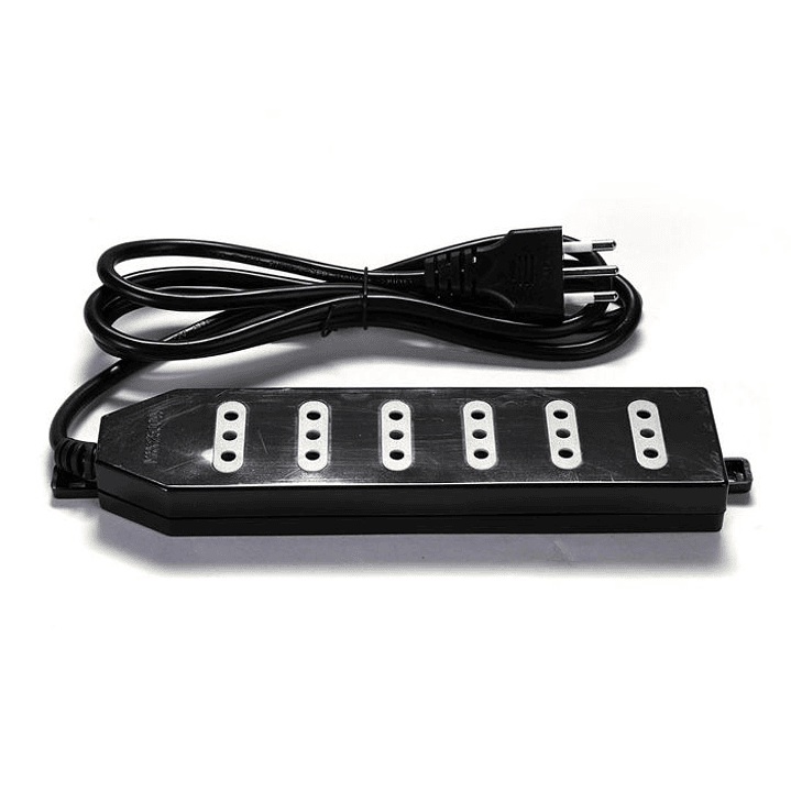 Alargador Eléctrico 1.5 Mts 6 Pos Negro 2
