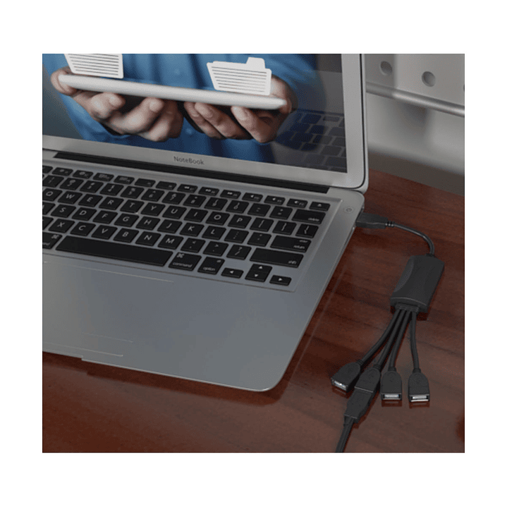HUB 4 Puertos USB 2.0 Pulpo XTECH XTC-320 2