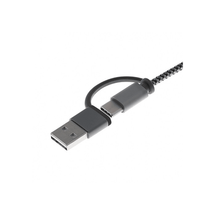Cable 5 En 1 Xtech Microusb Usb a Lightning Tipo C 2