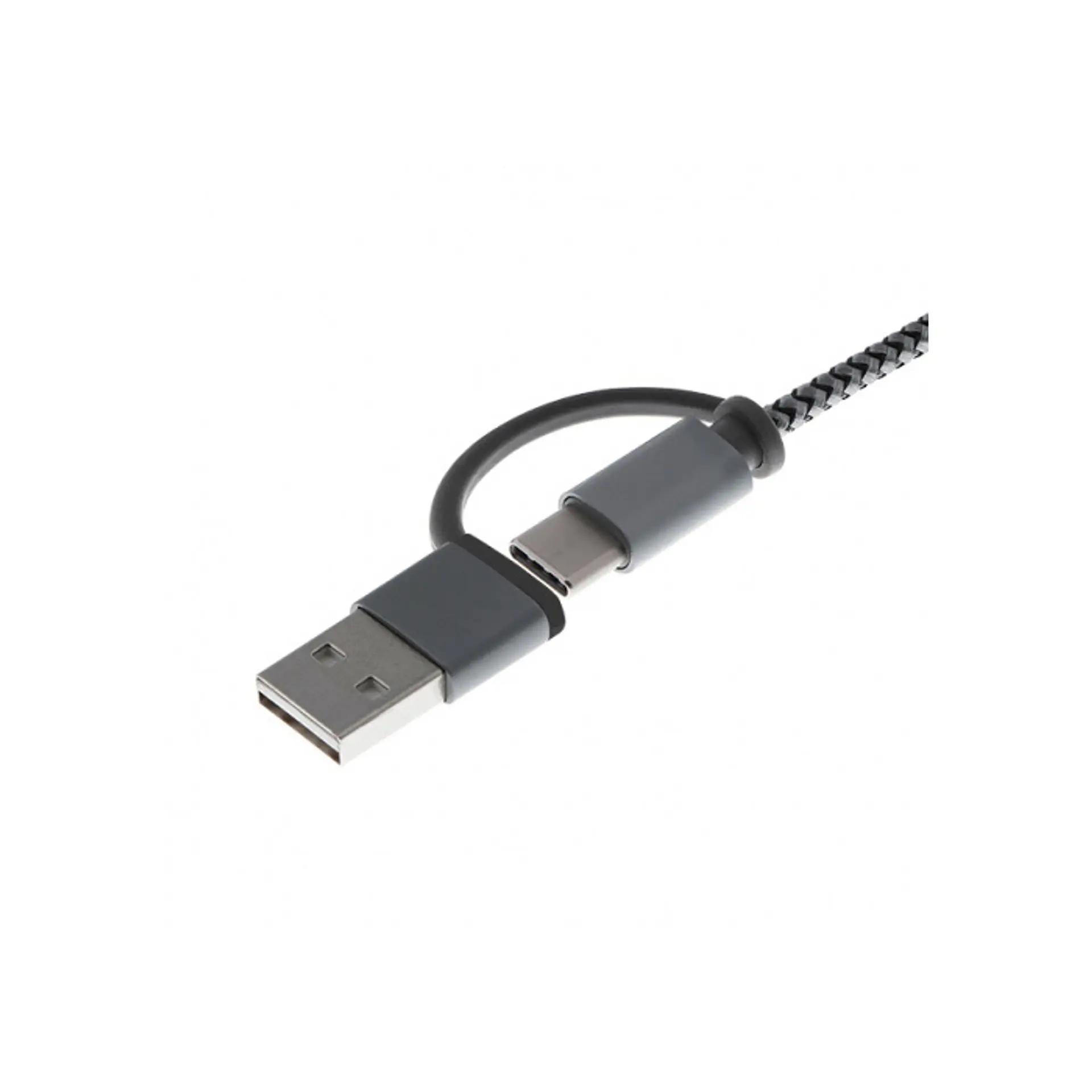 Cable 5 En 1 Xtech Microusb Usb a Lightning Tipo C 2