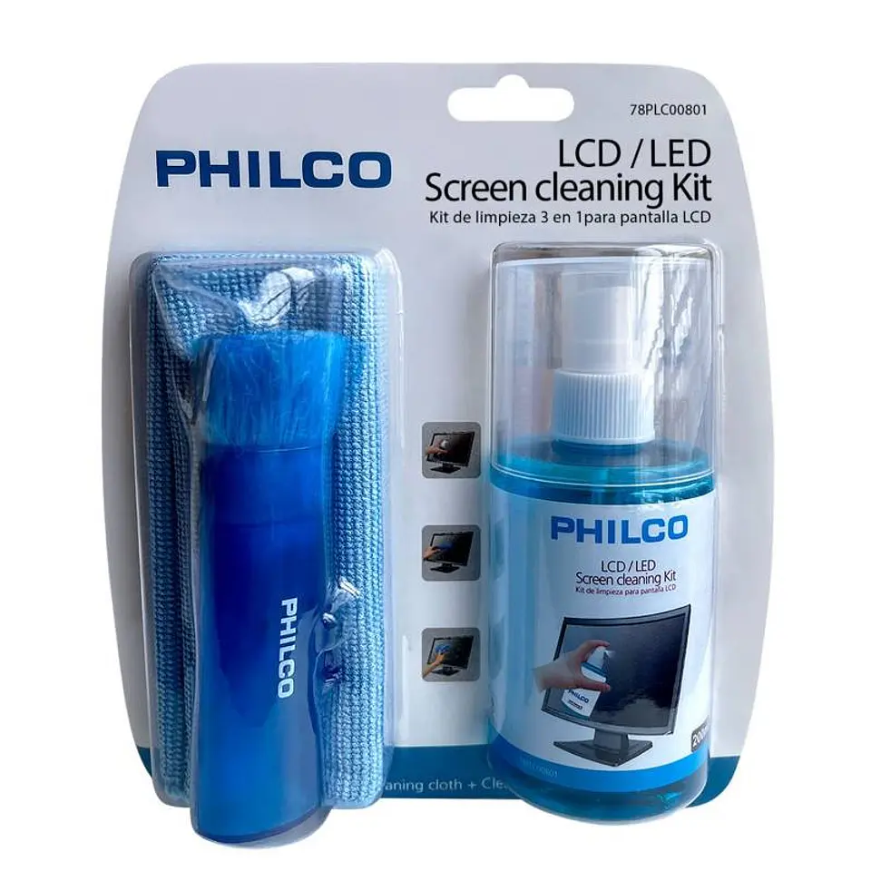 Kit De Limpieza Philco 3 En 1 Pantallas Led 2