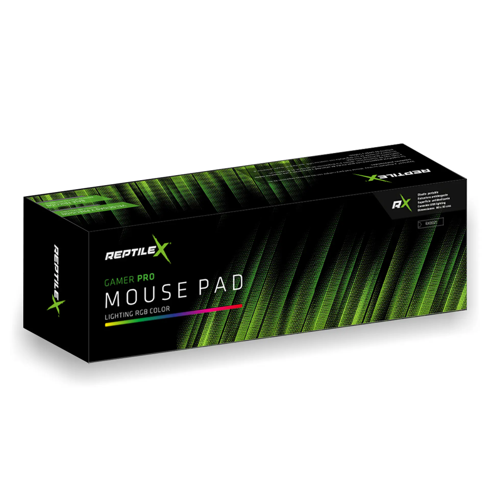 Mouse Pad Gamer 023 Iluminacion Rgb 35x25cm 2