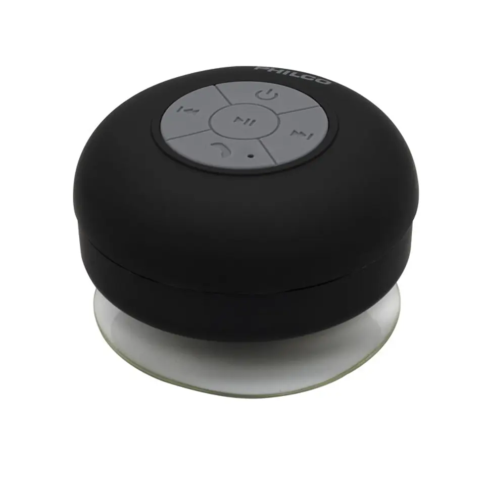 Parlante Ducha Philco Inalambrico Negro 3